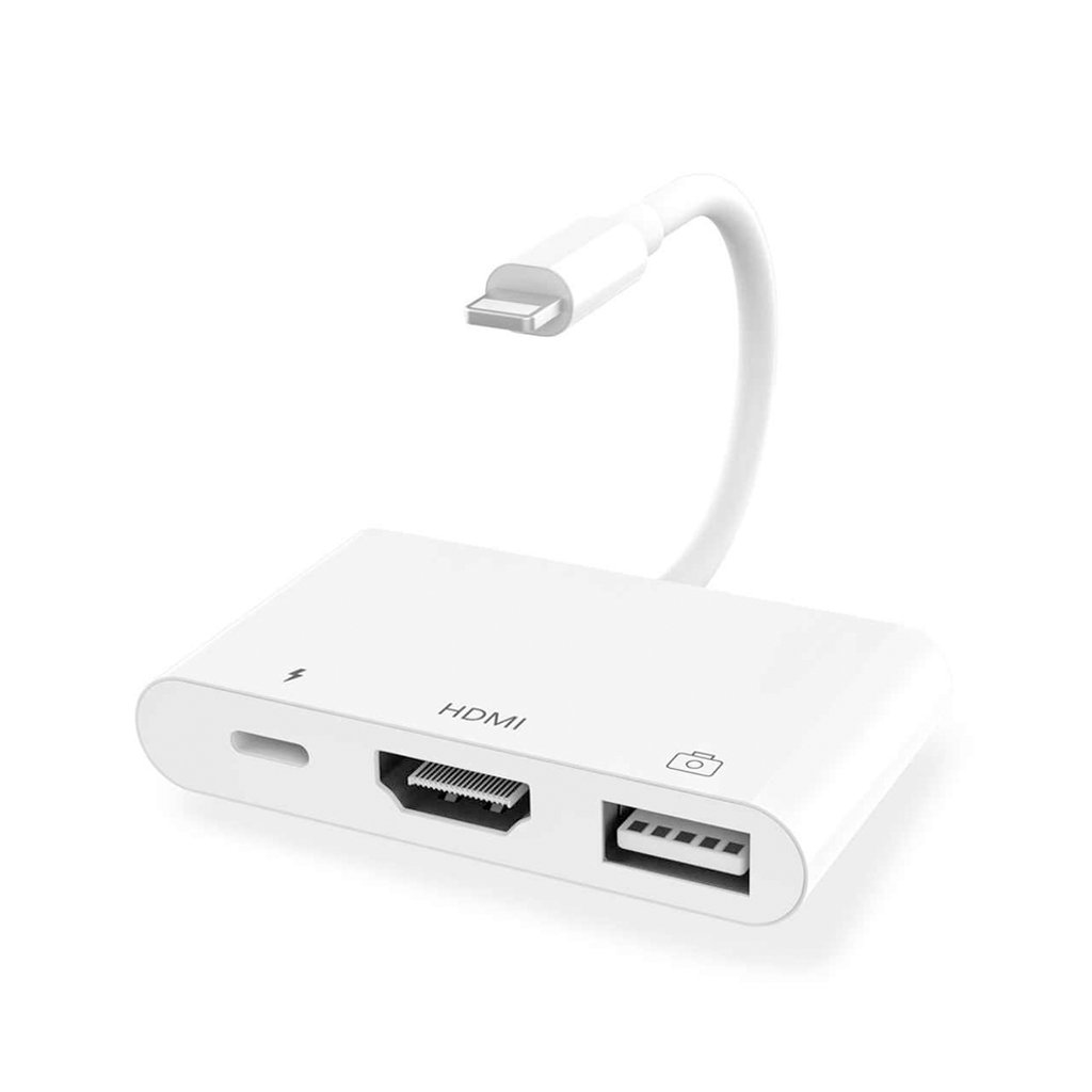 Coteetci Lightning OTG HDMI 3 in 1