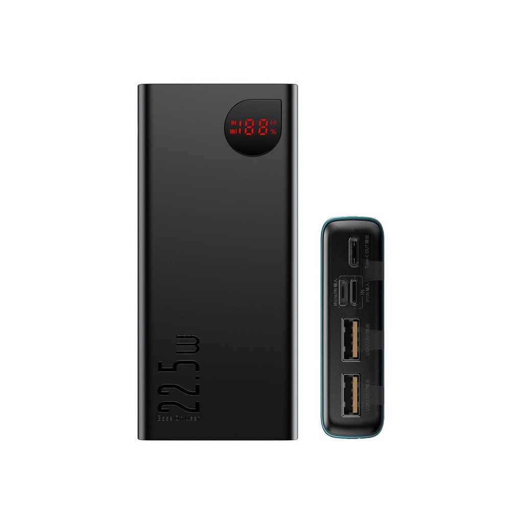 Baseus Adaman Metal Digital Display Quick Charge Power Bank 22.5W