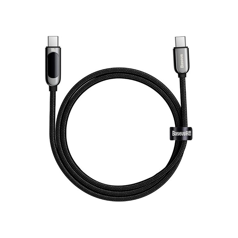 Baseus Display Fast Charging Data Cable Type-C to Type-C 100W