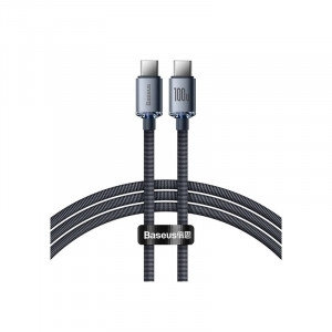 Baseus Crystal Shine Series Fast Charging Data Cable Type-C to Type-C 100W