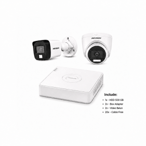 Hikvision 2 Unit Security Package