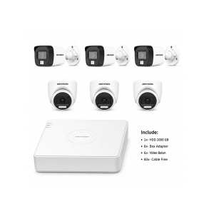 Hikvision 6 Unit Security Package