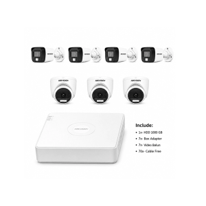 Hikvision 7 Unit Security Package