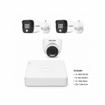 Hikvision 3 Unit Security Package