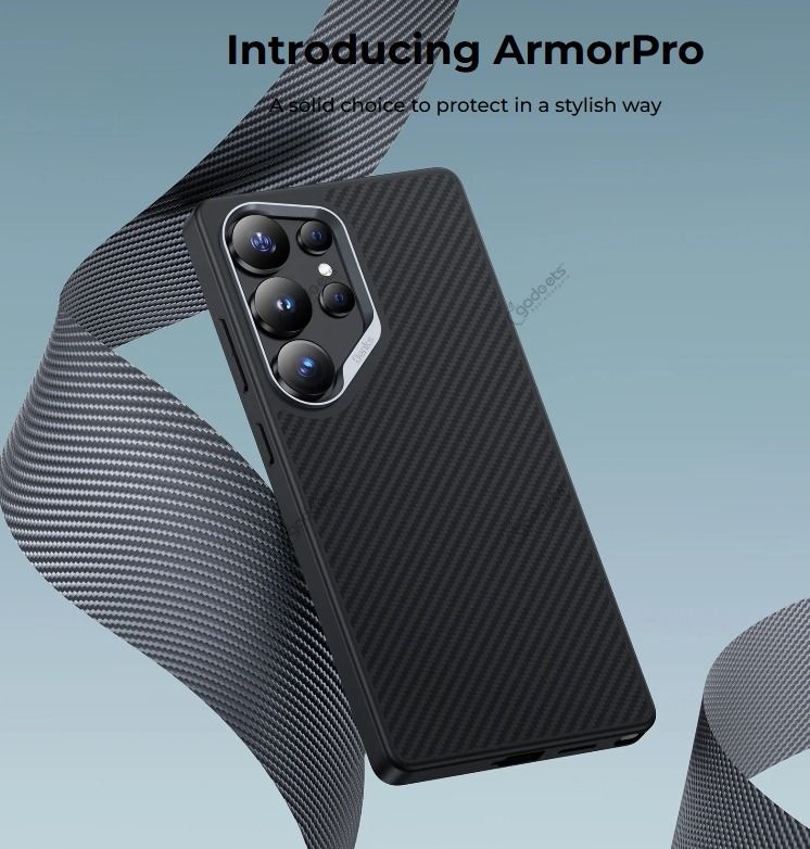 Benks ArmorPro Case built with Kevlar 600D for Galaxy S25 Ultra