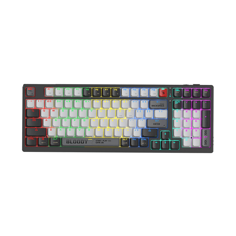 A4TECH Bloody WS98 Tri Mode Wireless RGB Mechanical Keyboard
