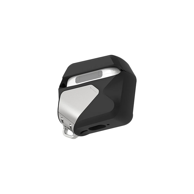 Aulumu A29 Geometric Lock & Lanyard Case for AirPods 4