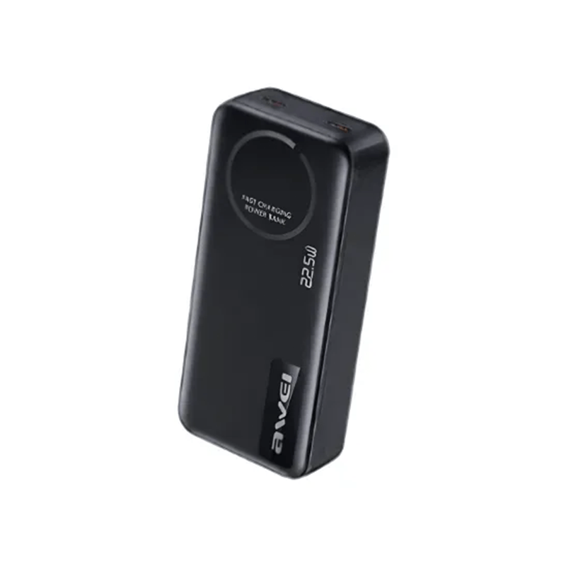 Awei PA-167 22.5W Smart LED Display Fast Charging Powerbank -20000mAH