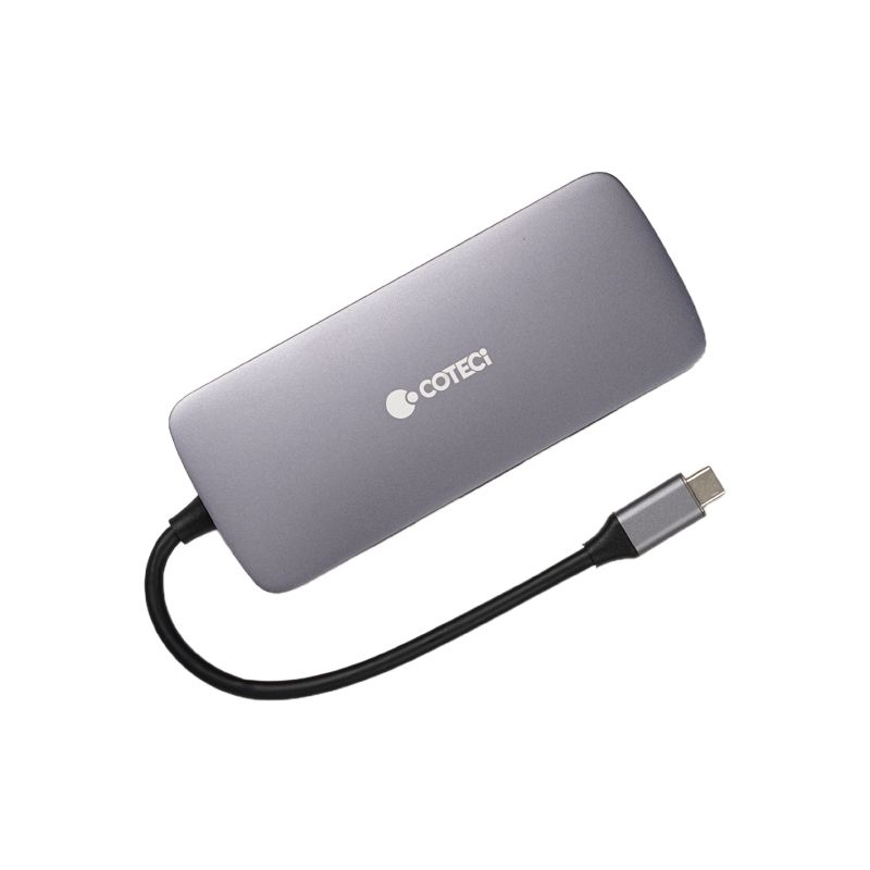 COTECi 10 in 1 USB-C HUB Multiport Adapter