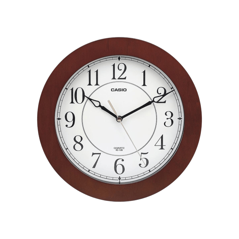 Casio IQ-126-5DF Analog Wall Clock