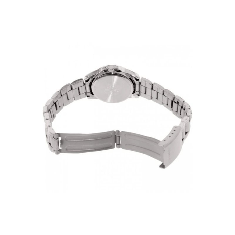 Casio Standard LTP‑1215A‑2A2DF Analog Stainless Steel Women’s Watch