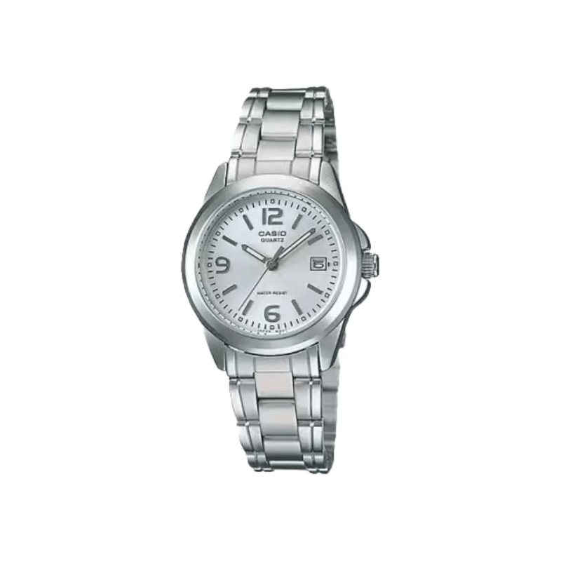 Casio Standard LTP‑1215A‑7ADF Analog Stainless Steel Women’s Watch