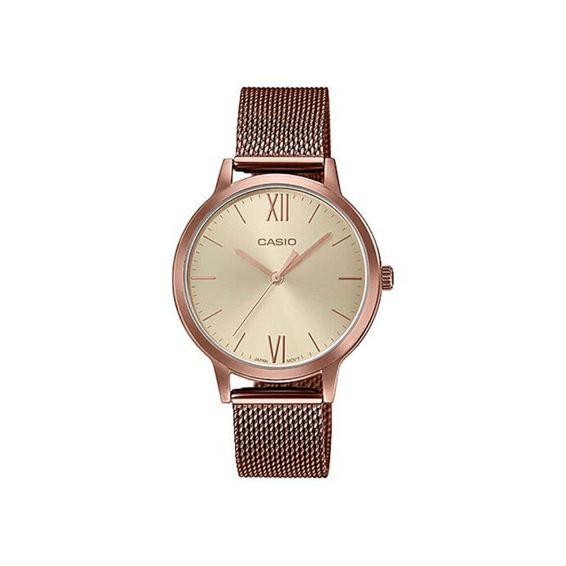 Casio Standard LTP-E157MR-9ADF Analog Stainless Steel Women’s Watch
