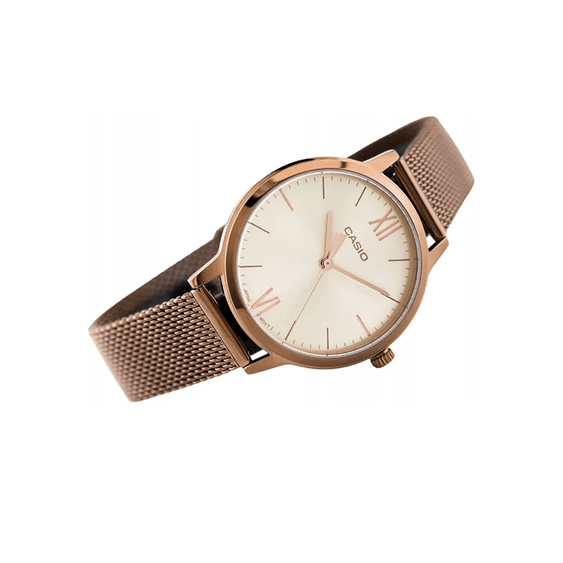 Casio Standard LTP-E157MR-9ADF Analog Stainless Steel Women’s Watch