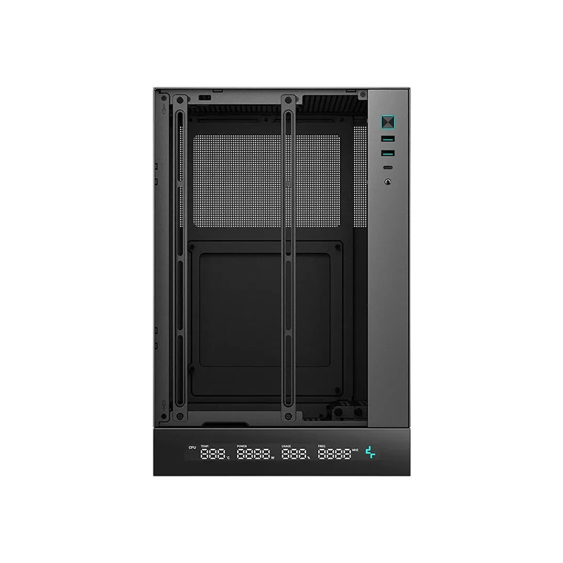 DeepCool CH170 Digital WH Mini Tower Mini-ITX Gaming Casing