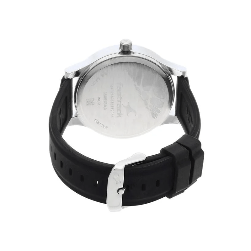 Fastrack 38051SP01 Quartz Analog Silicone Strap Men's Watch