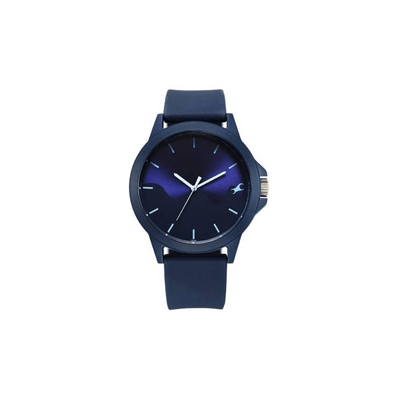 Fastrack Tees Wanderlust 38024PP72 Quartz Analog Silicone Strap Unisex Watch