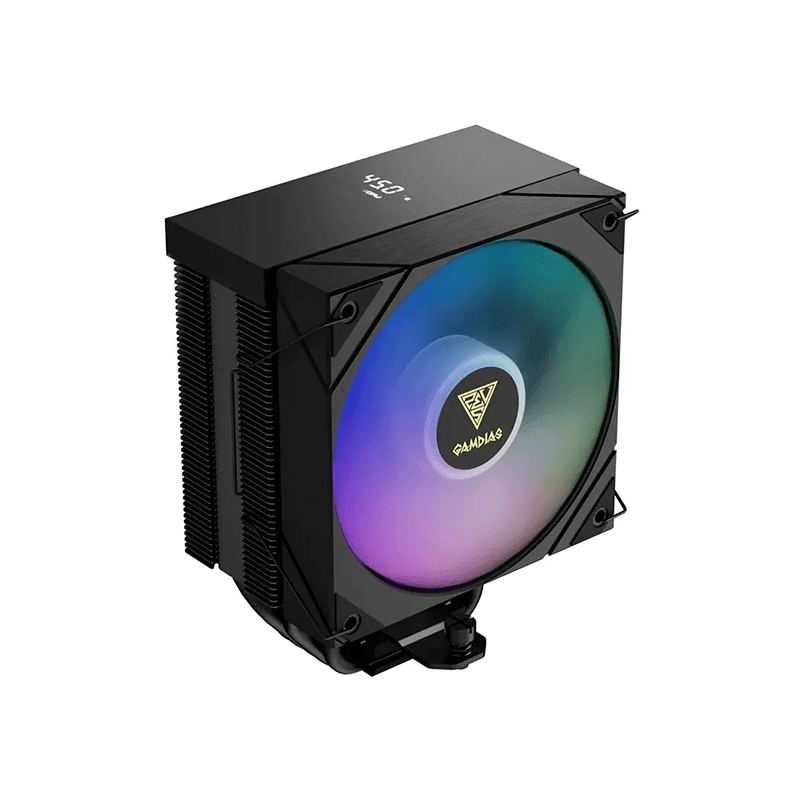 Gamdias BOREAS M2-51D ARGB Digital Display Single Tower Air CPU Cooler