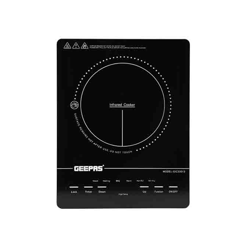 Geepas GIC33013 Digital Infrared Cooker - 2000W