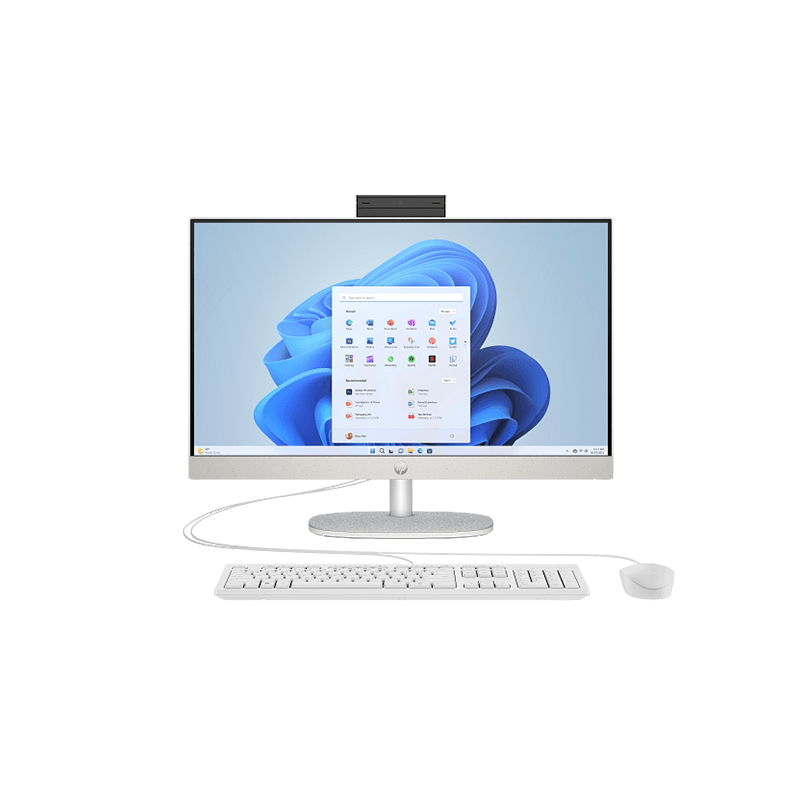 HP 24-cr0096ny Intel Core i7-1355U Intel Iris Xe Graphics 23.8″ FHD All-in-One PC