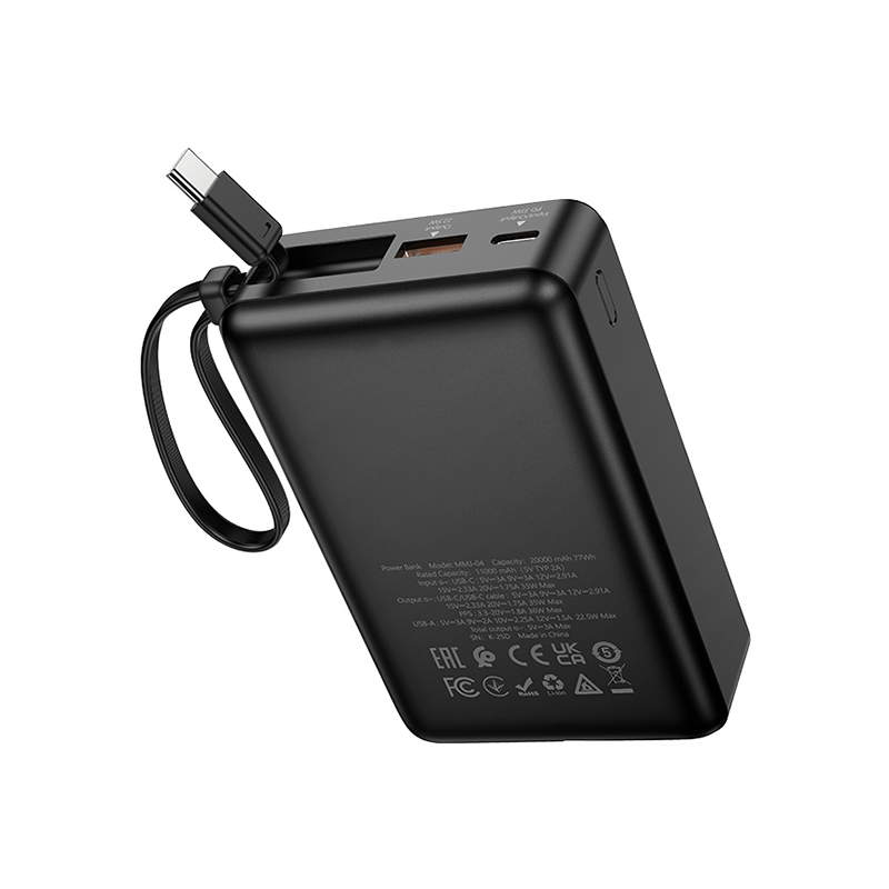 Hoco MMJ-04 35W PD Fast Charging Power Bank - 20000mAh