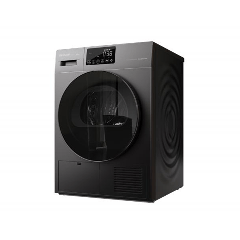 Sharp KD-HT9JP-G Heat Pump Front Loading Washer Dryer - 9KG
