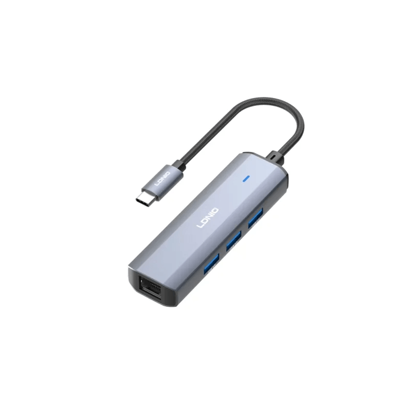 LDNIO DS-124C 4-in-1 USB-C to USB Hubs
