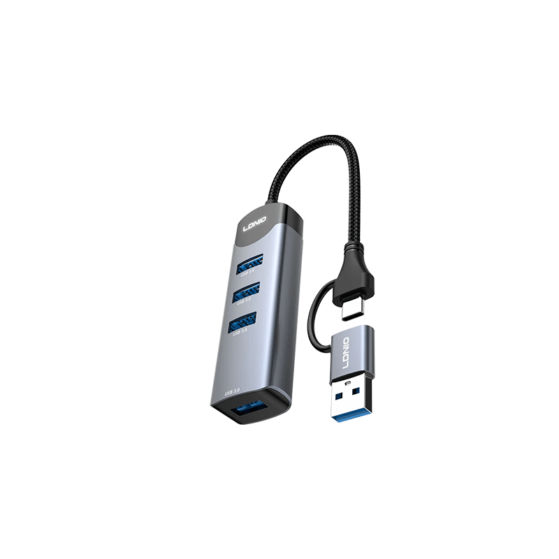 LDNIO DS-134UC 4-in-1 A/C USB Hubs