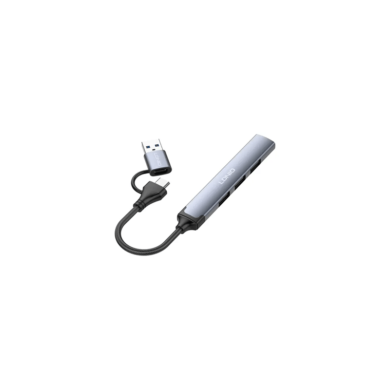 LDNIO DS-64U 4-in-1 USB C to USB Hubs