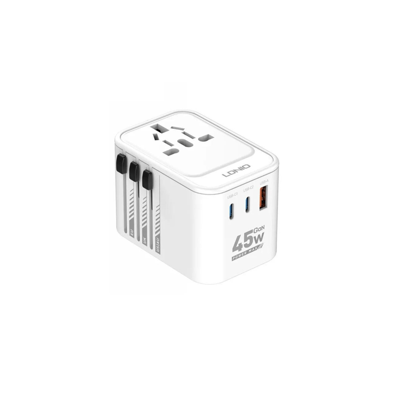 LDNIO Z8 Universal Travel Power Adapter-45W