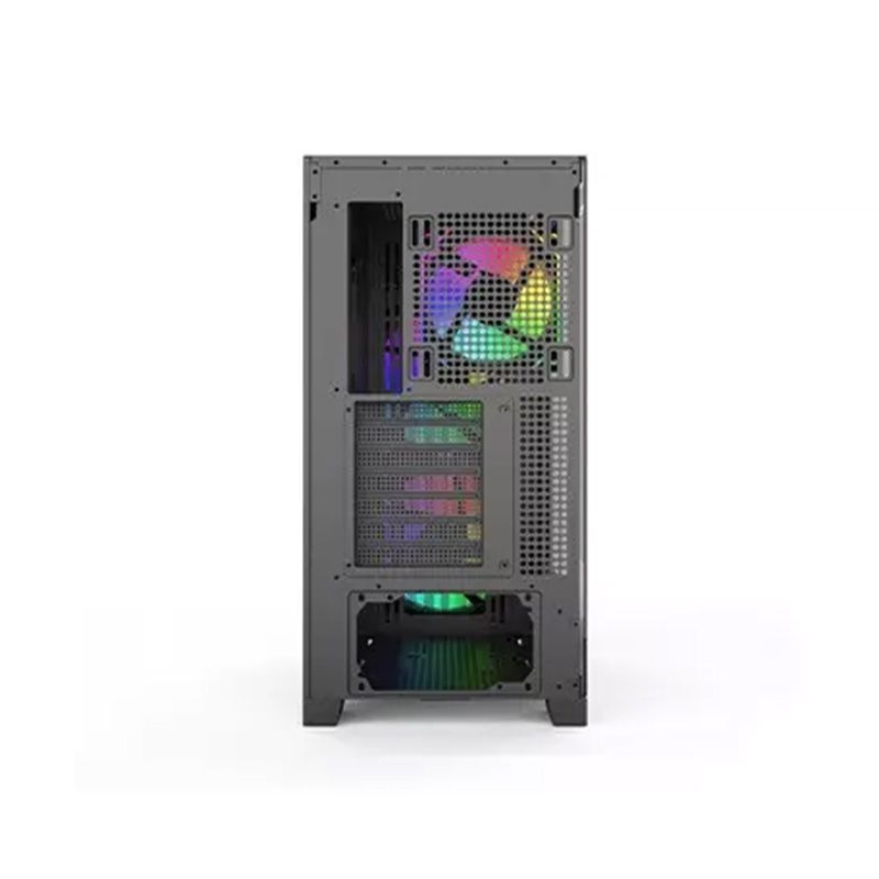 MONARCH M9 PRO MAX X3 ARGB ATX Mid-Tower Gaming Case with LCD Display