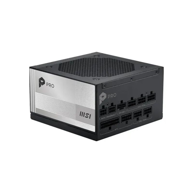MSI PRO A1000PL PCIE5 1000W 80 Plus Platinum Fully Modular Power Supply