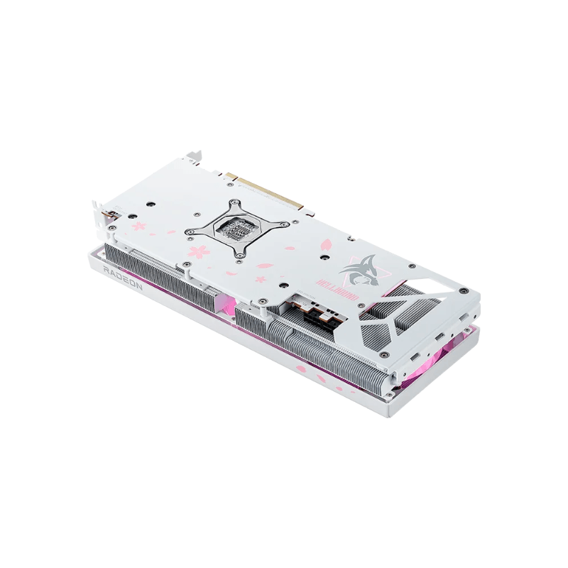 PowerColor Hellhound Sakura AMD Radeon RX 7800 XT 16GB GDDR6 Graphics Card - Limited Edition