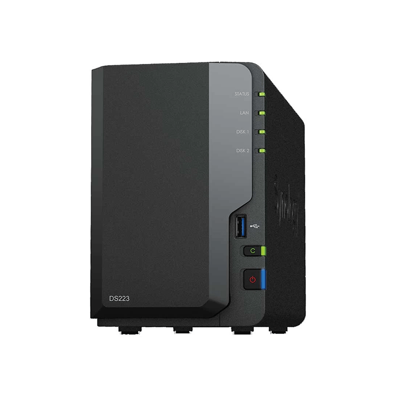 Synology DiskStation DS223 2 Bays Desktop NAS