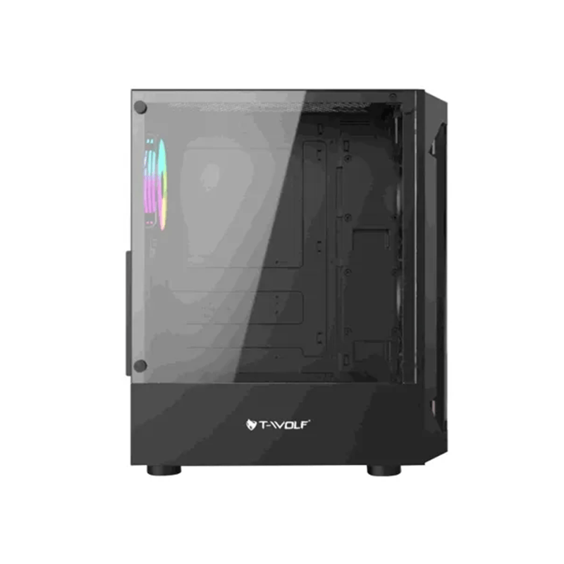 T-WOLF PLATINA X4 ARGB Mid-Tower ATX Gaming Casing