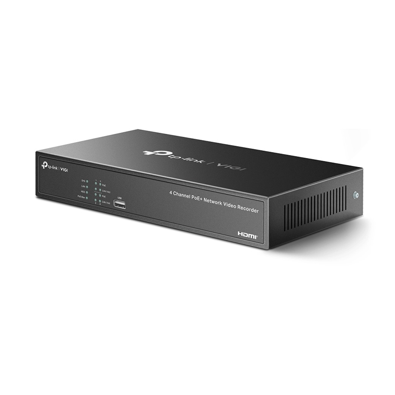 TP-Link VIGI NVR1004H-4P 4 Channel PoE+ 4K NVR