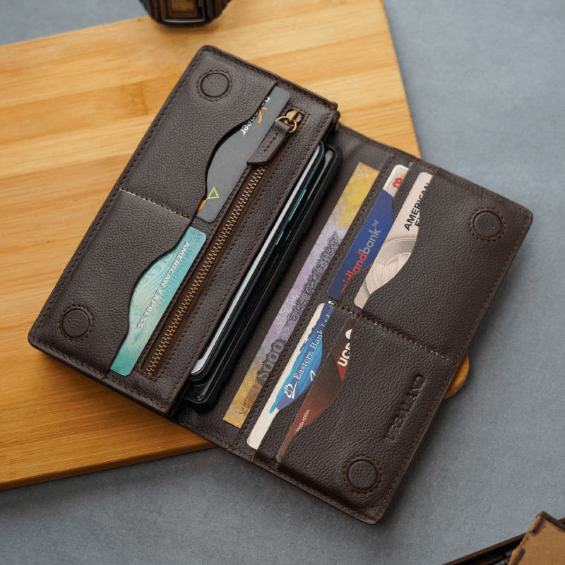 Urbaland Wane Long Leather Wallet