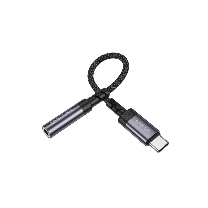 Valdus CS32 USB-C to 3.5mm Audio Adapter Cable