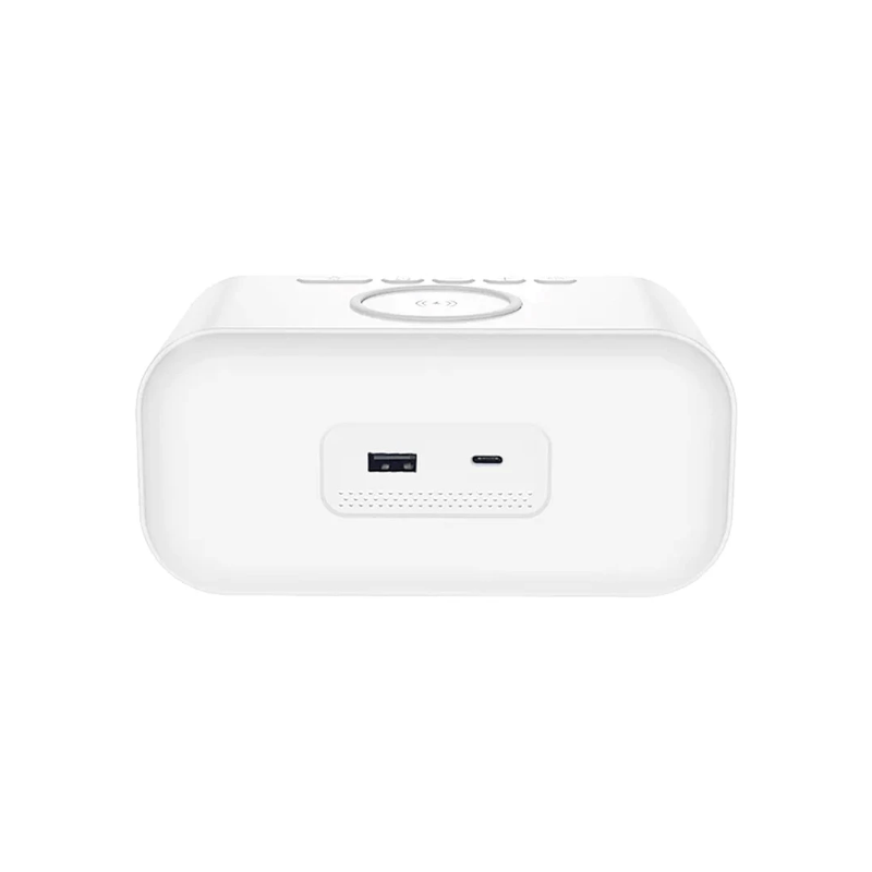 WiWU Wi-W015 Digital Clock with Wireless Charger and Light - 15W