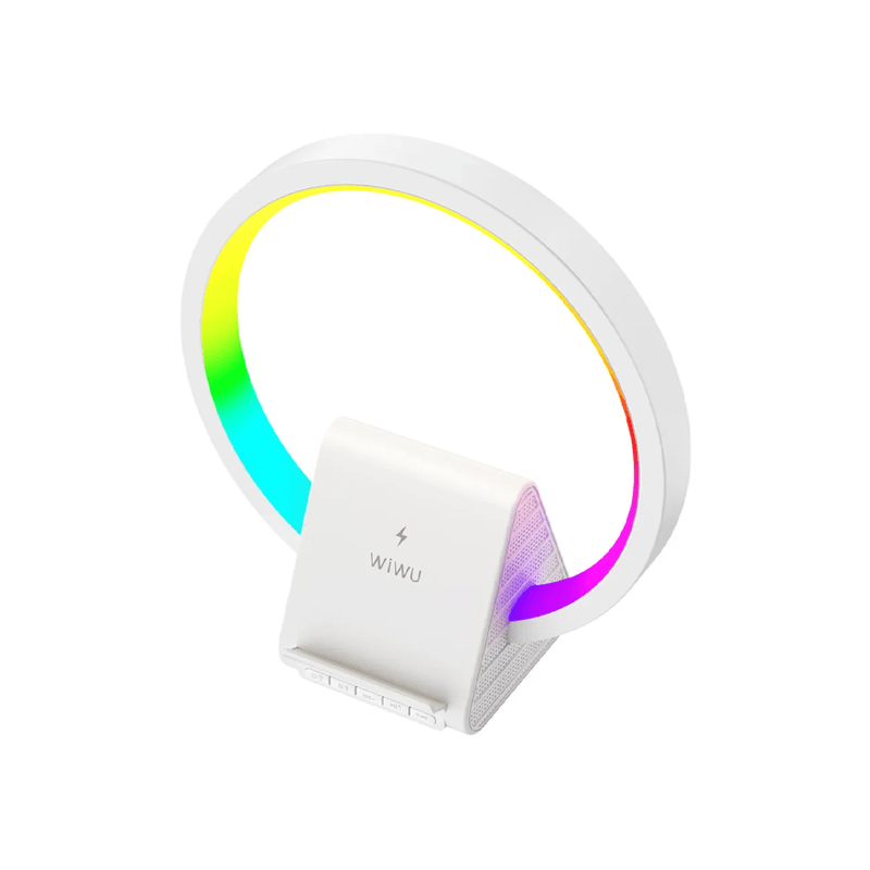WiWU Wi-W021 2 in 1 Wireless Charger Speaker