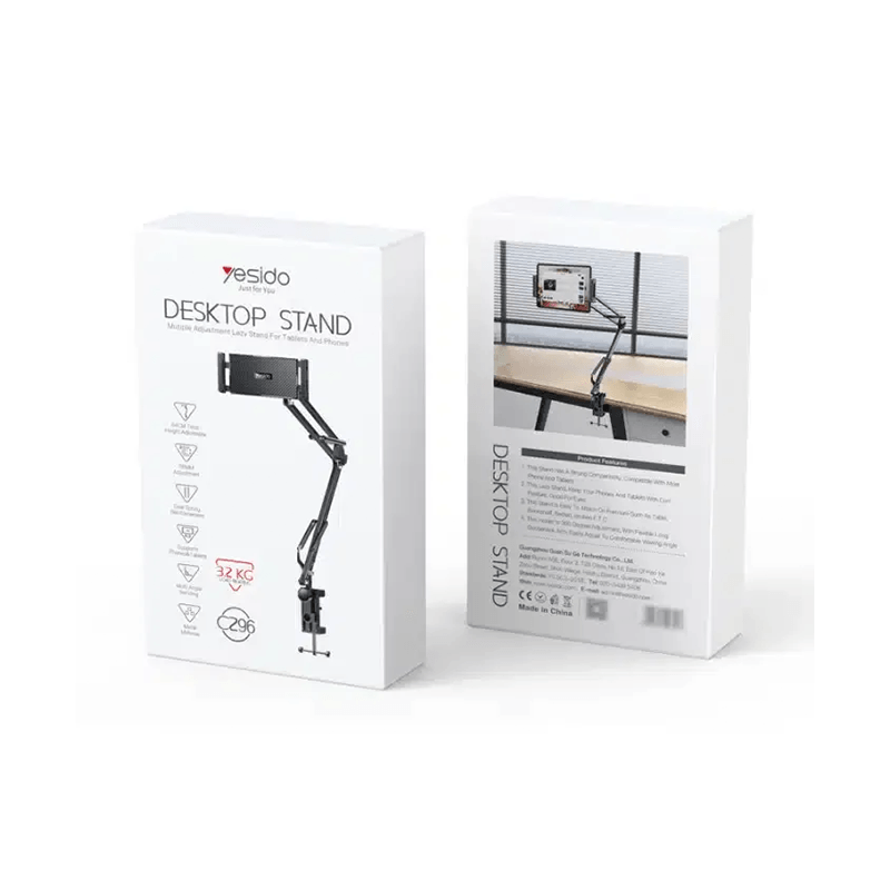 YESIDO C296 Multi-directional Desktop Stand with 360 Rotation