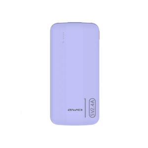 Awei P20K Dual Output 2.4A Slim Power Bank - 10000mAh
