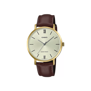 Casio Standard LTP-VT01GL-9B Leather Strap Women's Watch