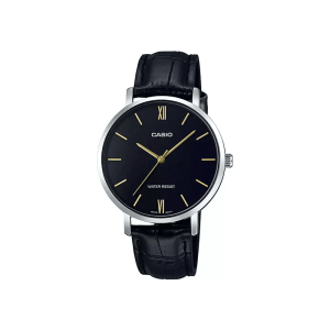 Casio Standard LTP-VT01L-1B Leather Strap Women's Watch