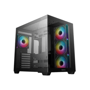 Deepcool CG530 4F WH Mid Tower ATX Gaming Casing