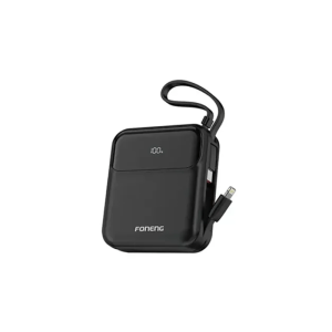 Foneng PX111 10000mAh 22.5W Dual Cable Mini Power Bank