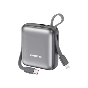 Foneng PX115 10000mAh 22.5W Dual Cable Mini Power Bank