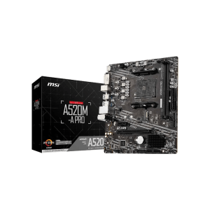 MSI A520M-A Pro AM4 AMD Micro-ATX Motherboard