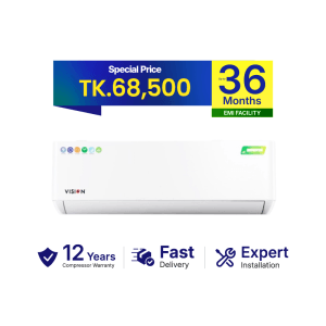 Vision VSN-24K410 4D Ultra Split Non-Inverter Air Conditioner - 2 Ton