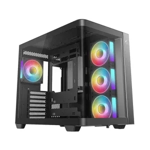 DeepCool CG380U 3F Mid Tower Micro-ATX Gaming Desktop Case